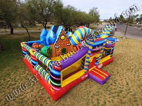 Gingerbread House Bounce House Rental Scottsdale Arizona
